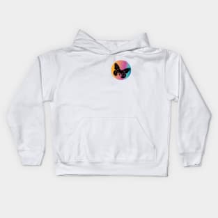 Retro Butterfly Kids Hoodie